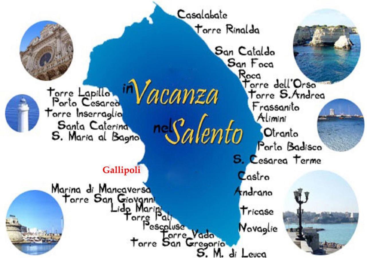 Appartamento Lido San Giovanni Gallipoli Bagian luar foto